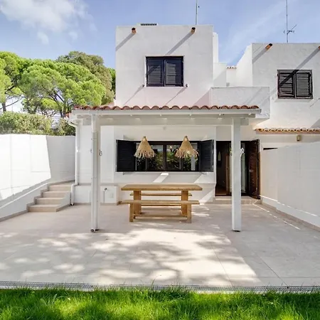 Stylish 2bd Duplex Ac Wi-fi Garden 5m To Olhos de Agua (Albufeira)